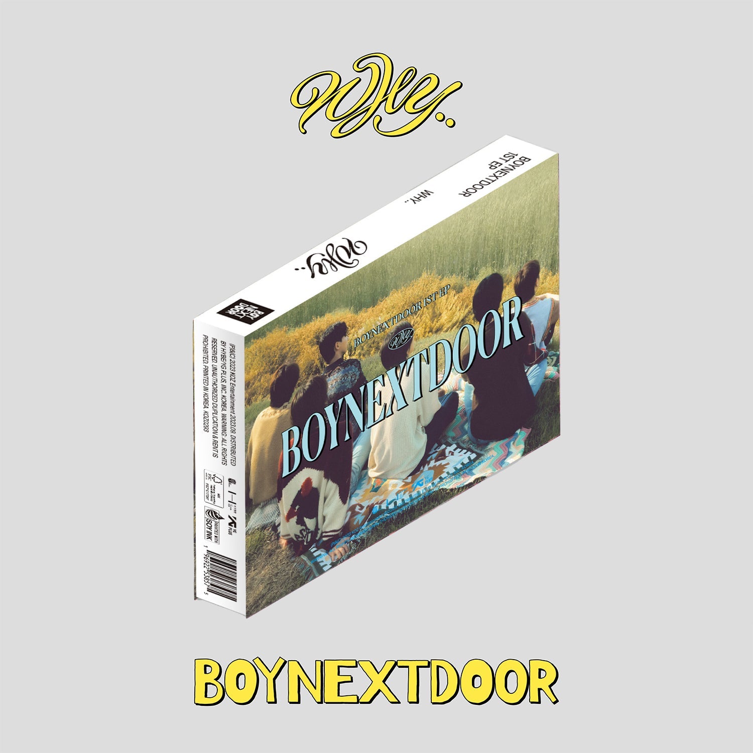 BOYNEXTDOOR 1ST EP ALBUM 'WHY..' MOODY VERSION COVER