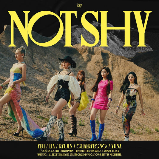 ITZY ALBUM 'NOT SHY'