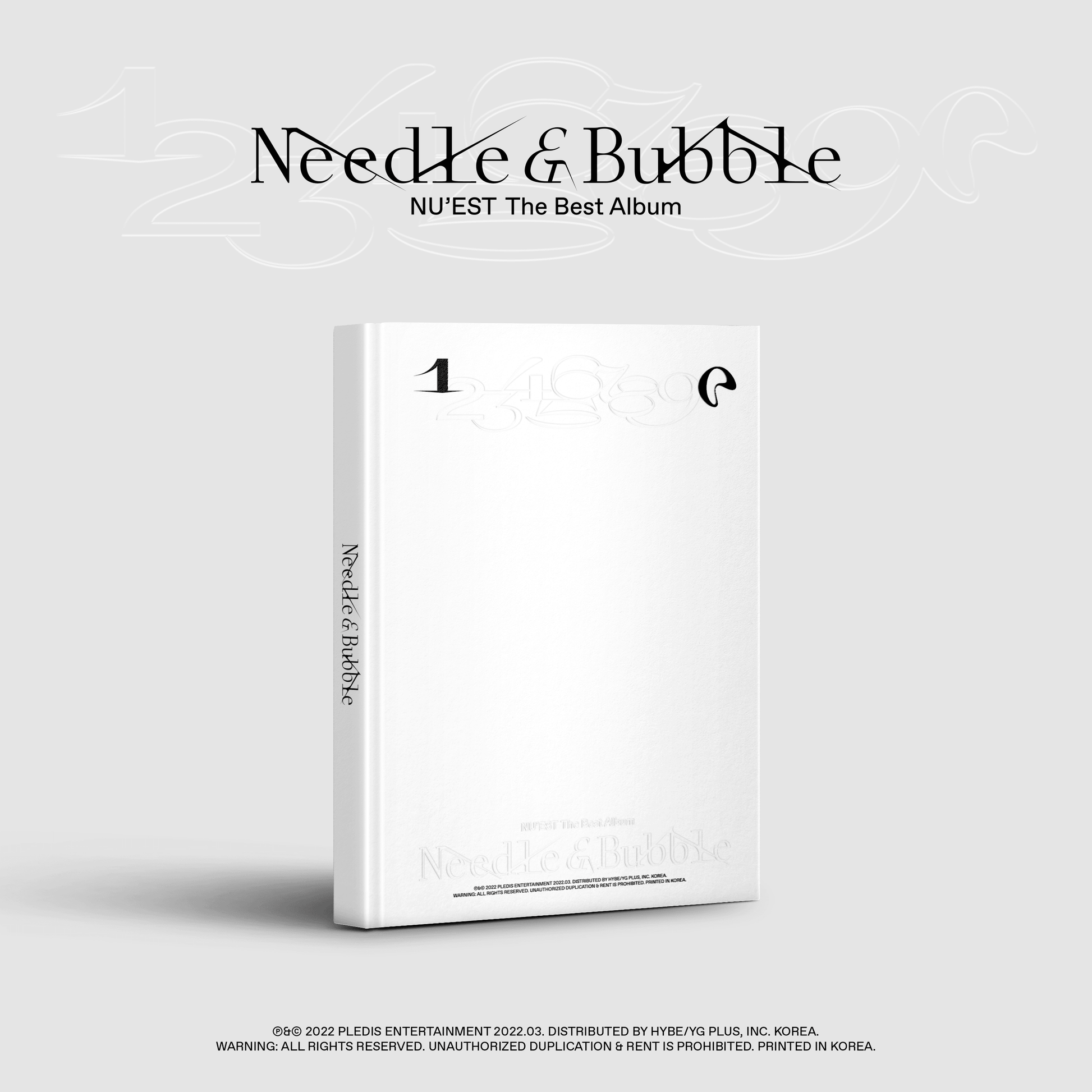 NU'EST THE BEST ALBUM 'NEEDLE & BUBBLE' + POSTER - KPOP REPUBLIC