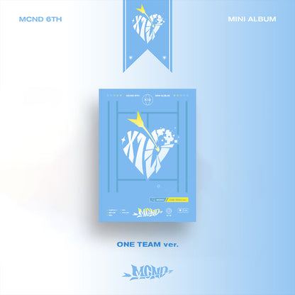 MCND 6TH MINI ALBUM 'X10' ONE TEAM VERSION COVER