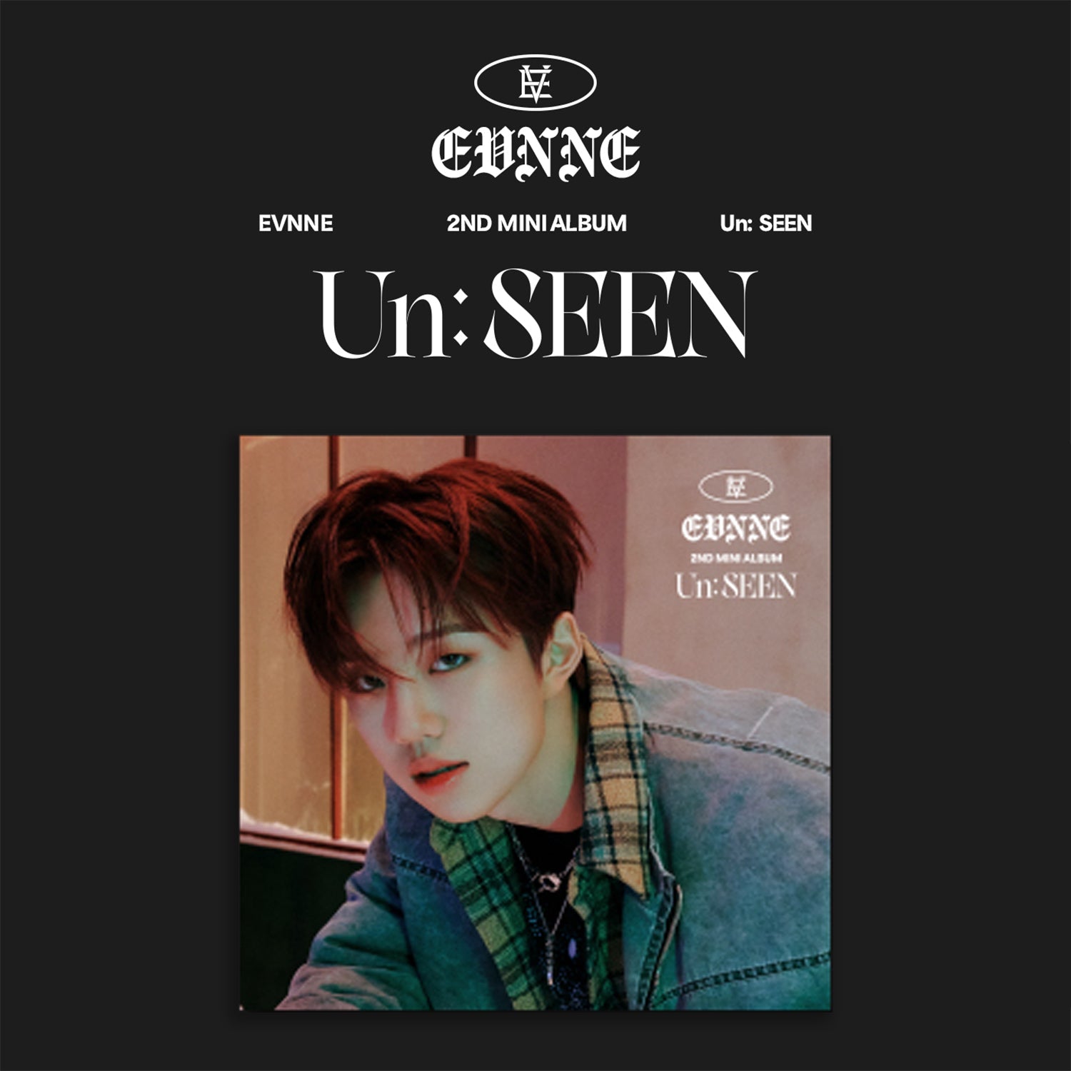 EVNNE 2ND MINI ALBUM 'UN: SEEN' (DIGIPACK) PARK JIHOO VERSION COVER