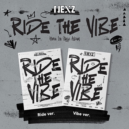 NEXZ 1ST SINGLE ALBUM 'RIDE THE VIBE' COVER