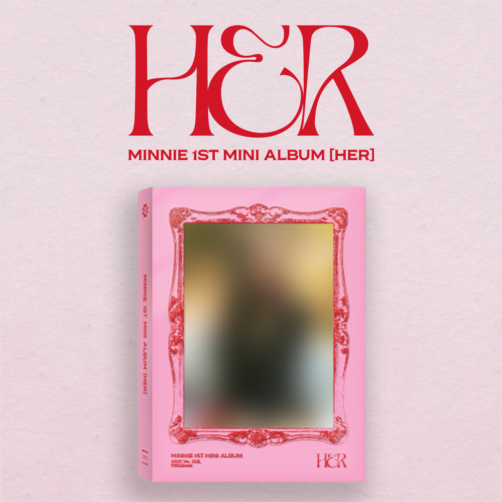 MINNIE ((G)I-DLE) 1ST MINI ALBUM 'HER' PINK VERSION COVER