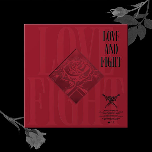 RAVI 2ND ALBUM 'LOVE & FIGHT' COVER