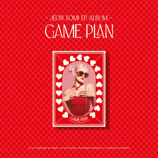 JEON SOMI EP ALBUM 'GAME PLAN' (NEMO) RED VERSION COVER