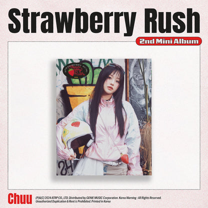 CHUU 2ND MINI ALBUM 'STRAWBERRY RUSH' RUSH VERSION COVER