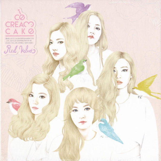 RED VELVET 1ST MINI ALBUM 'ICE CREAM CAKE' ice cream cake cover