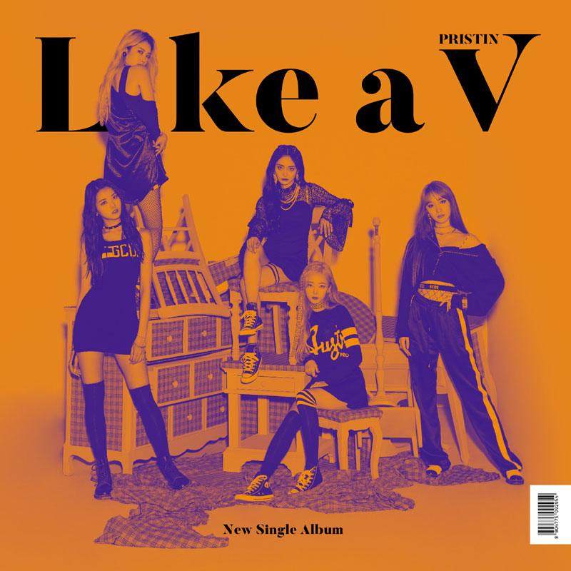 PRISTIN V SINGLE ALBUM 'LIKE A V' - KPOP REPUBLIC