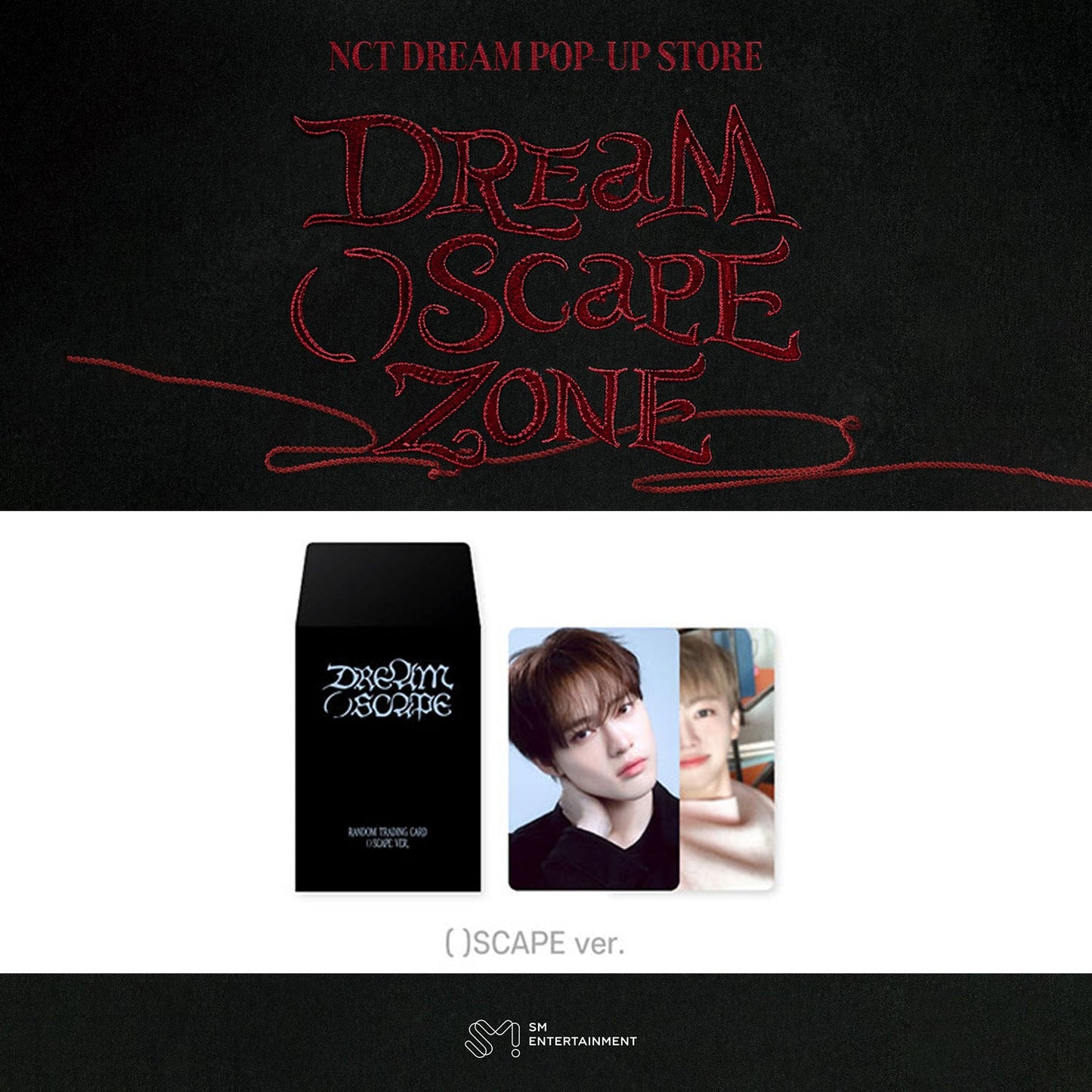 NCT DREAM 2024 POP-UP TRADING CARD SET 'DREAM( )SCAPE' ( )SCAPE VERSION COVER