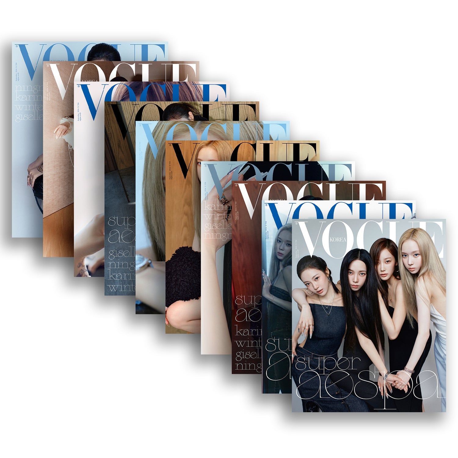 VOGUE KOREA 'SEPTEMBER 2024 - AESPA' SET COVER