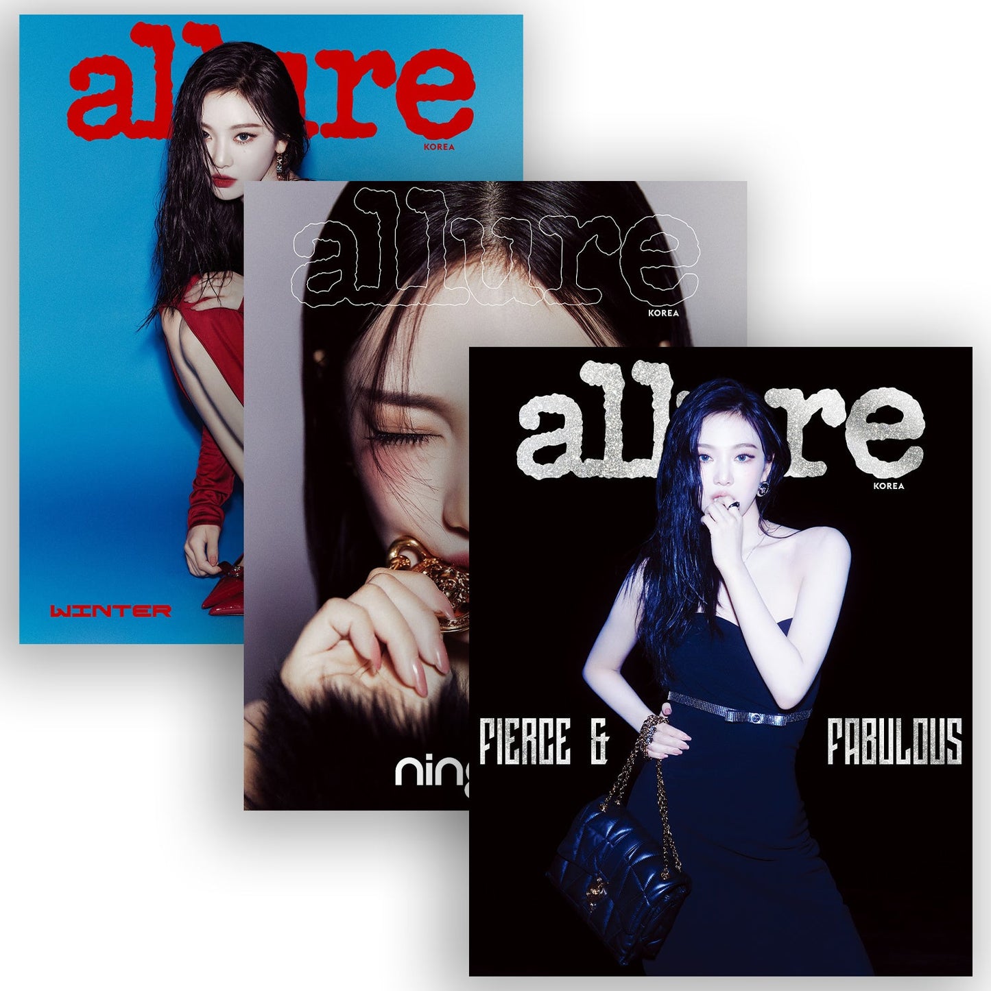 ALLURE 'DECEMBER 2024 - NINGNING (AESPA)' SET COVER