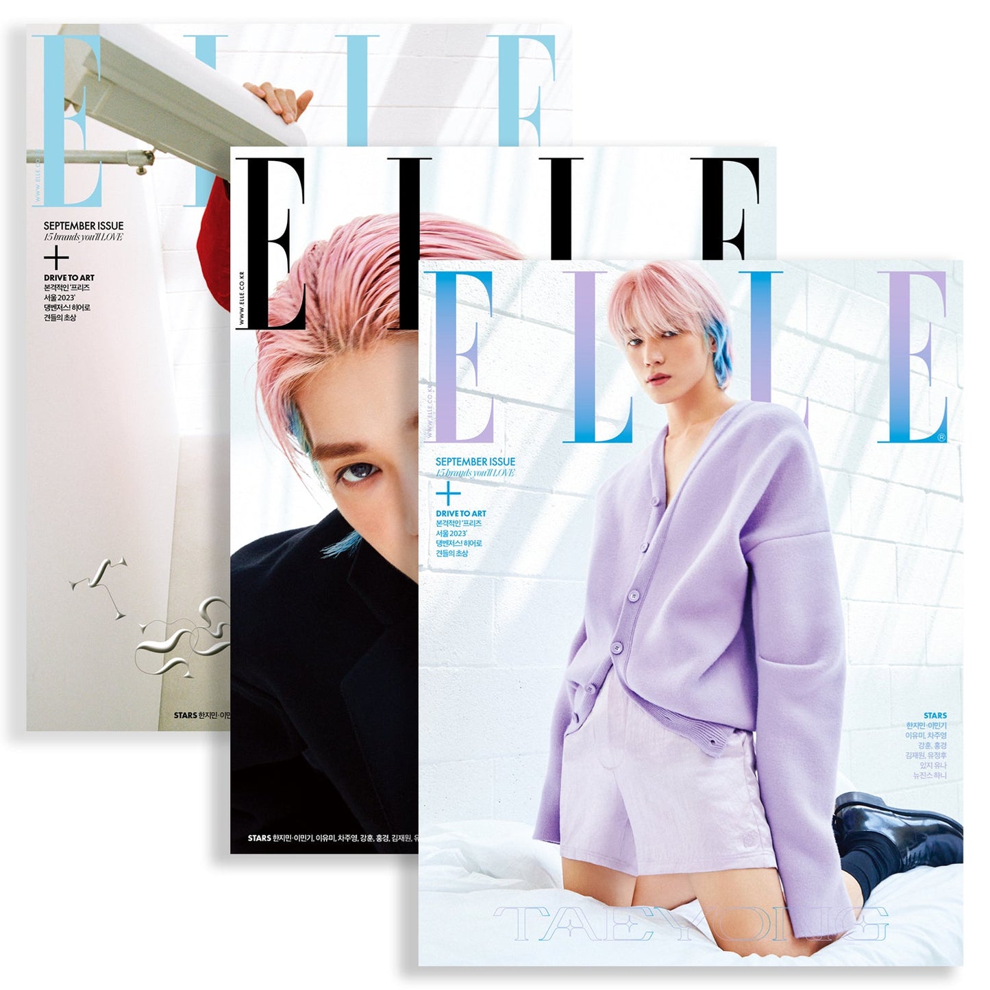 ELLE 'SEPTEMBER 2023 - TAEYONG (NCT)' SET COVER