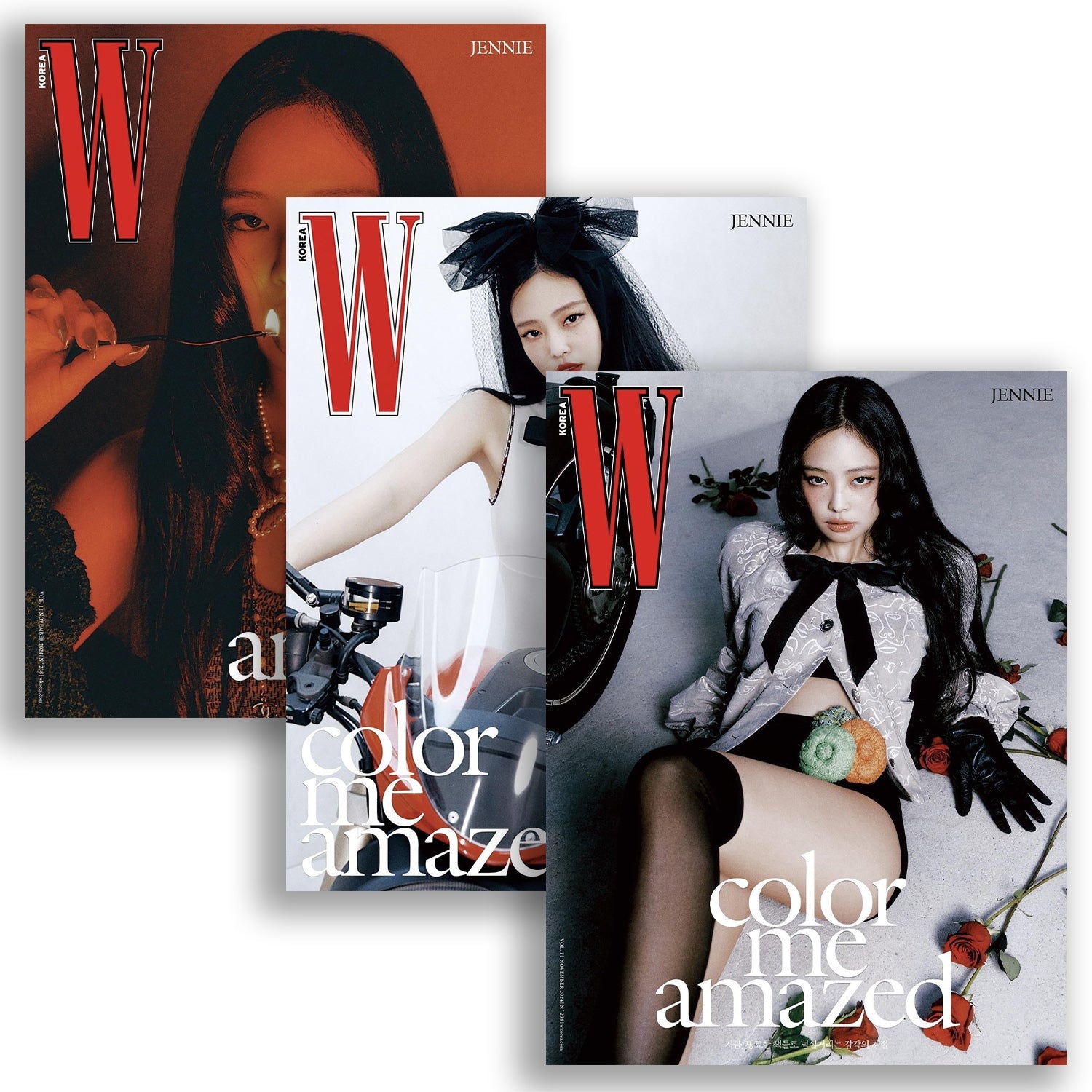 W KOREA 'NOVEMBER 2024 - JENNIE (BLACKPINK)' COVER