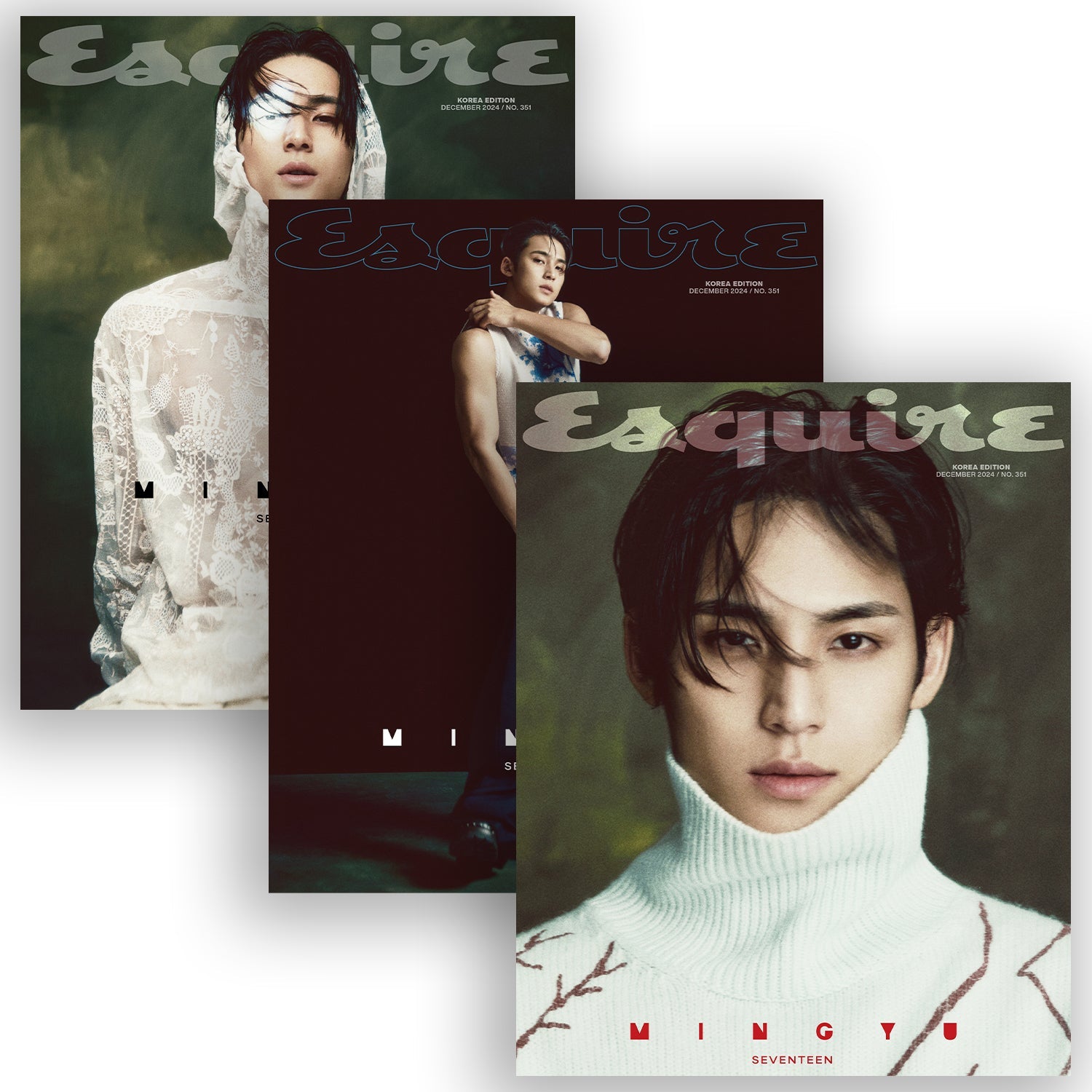 ESQUIRE 'DECEMBER 2024 - MINGYU (SEVENTEEN)' COVER