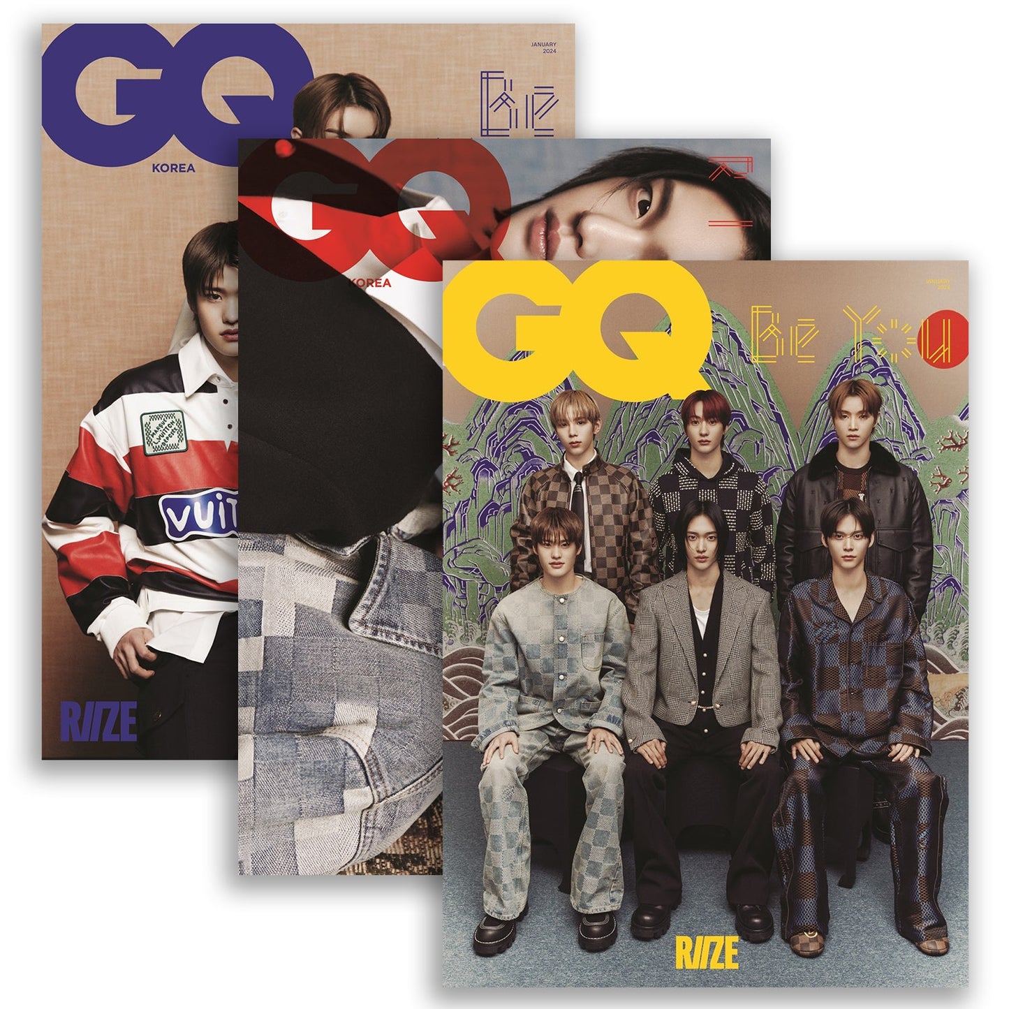 GQ KOREA 'JANUARY 2024 - RIIZE' SET COVER