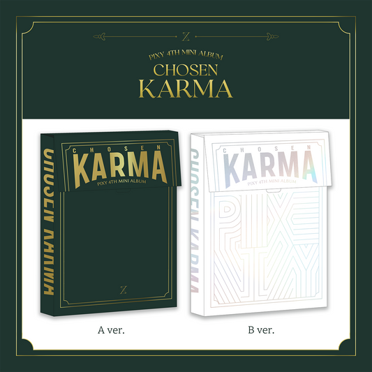 PIXY 4TH MINI ALBUM 'CHOSEN KARMA' SET COVER