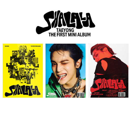 TAEYONG 1ST ALBUM 'SHALALA' SET COVER