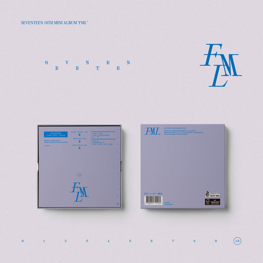 SEVENTEEN 10TH MINI ALBUM 'FML' (DELUXE) COVER