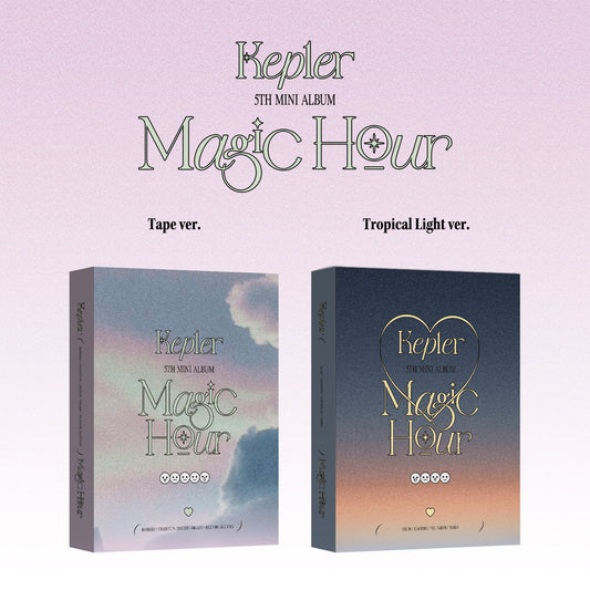 KEP1ER 5TH MINI ALBUM 'MAGIC HOUR' (UNIT) SET COVER