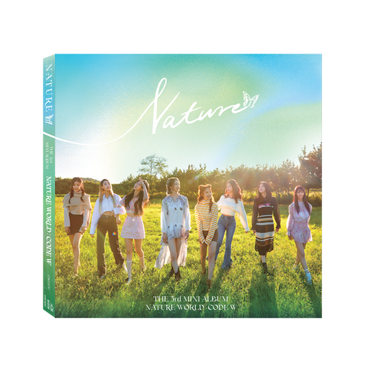 NATURE 3RD MINI ALBUM 'NATURE WORLD : CODE W' COVER