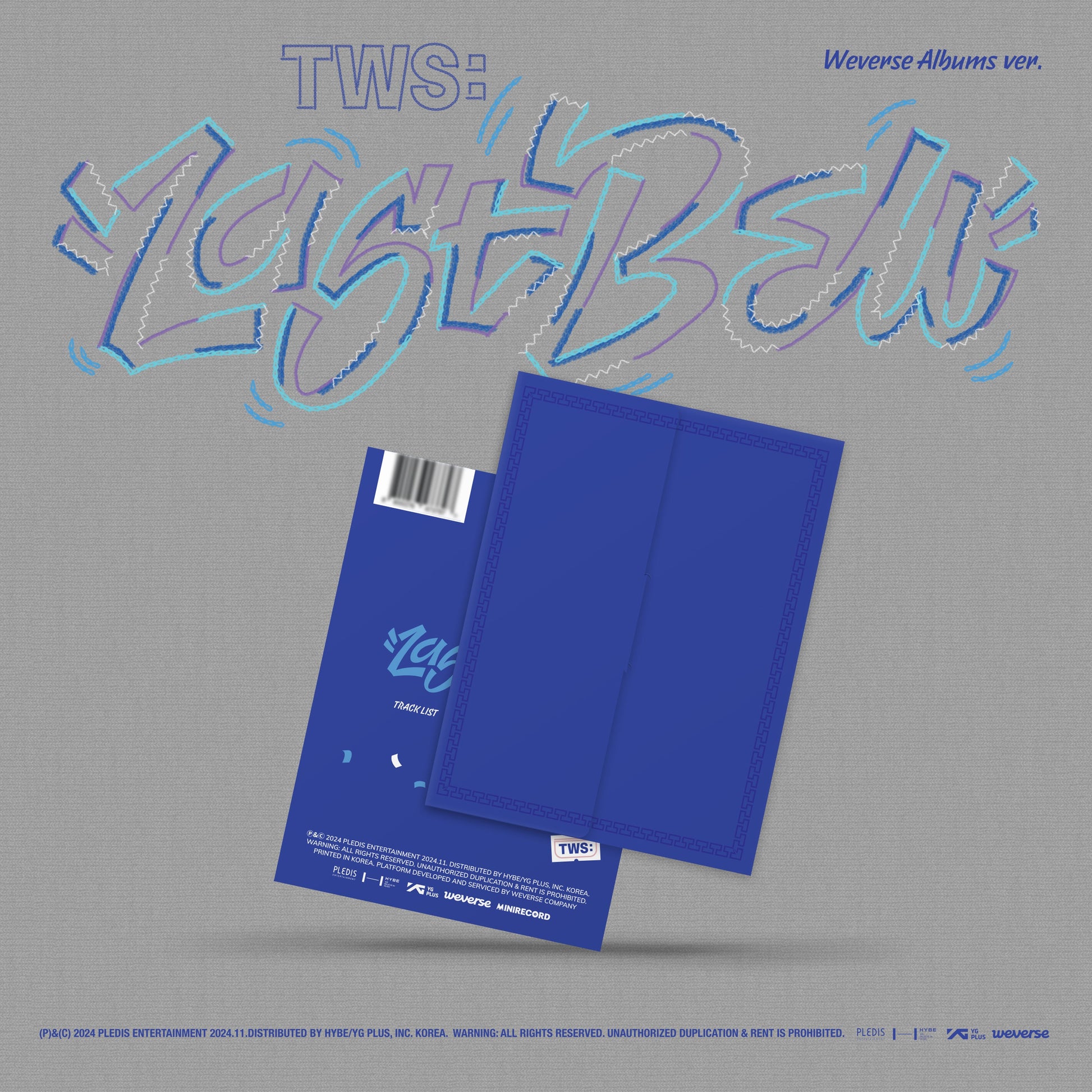 TWS 1ST SINGLE ALBUM 'LAST BELL' (WEVERSE) COVER