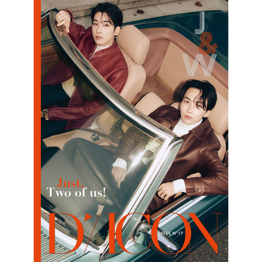 JEONGHAN, WONWOO DICON 'ISSUE N°17 JEONGHAN, WONWOO: JUST, TWO OF US!' UNIT VERSION COVER