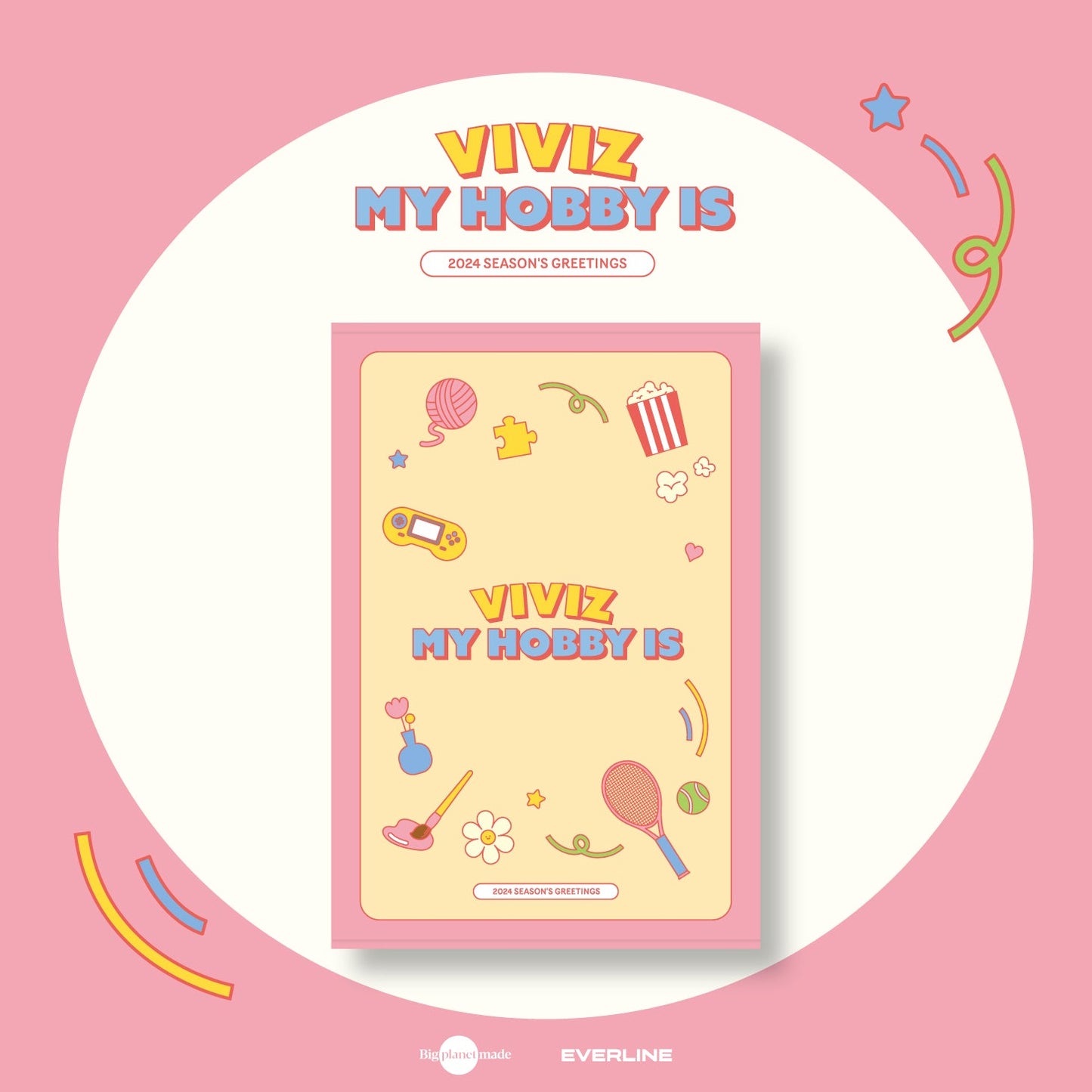 VIVIZ 2024 SEASON'S GREETINGS 'MY HOBBY IS' COVER