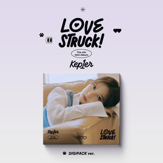 KEP1ER 4TH MINI ALBUM 'LOVESTRUCK!' (DIGIPACK) YUJIN VERSION COVER