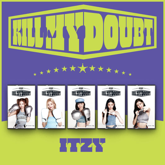 ITZY 7TH MINI ALBUM 'KILL MY DOUBT' (CASSETTE) COVER