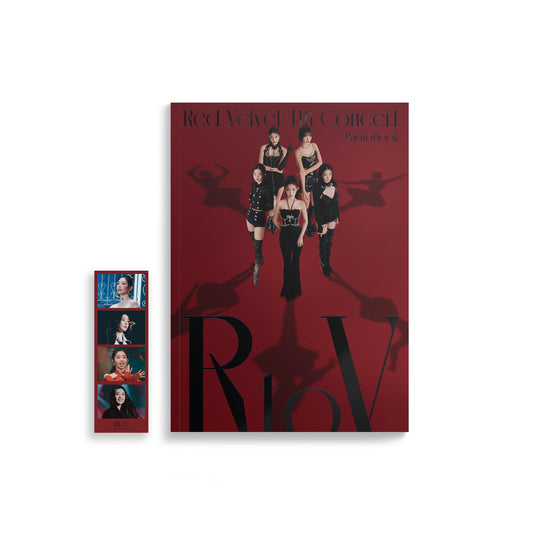 RED VELVET 4TH CONCERT : R TO V CONCERT PHOTOBOOK COVER