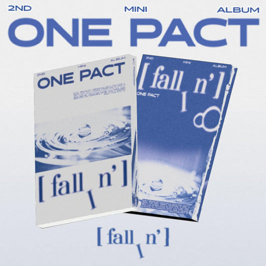 ONE PACT 2ND MINI ALBUM 'FALLIN' COVER