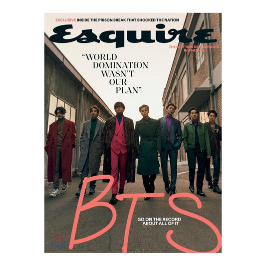 ESQUIRE WINTER 2020/21 MAGAZINE (BTS COVER)