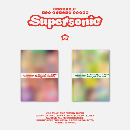 FROMIS_9 3RD SINGLE ALBUM 'SUPERSONIC' SET COVER