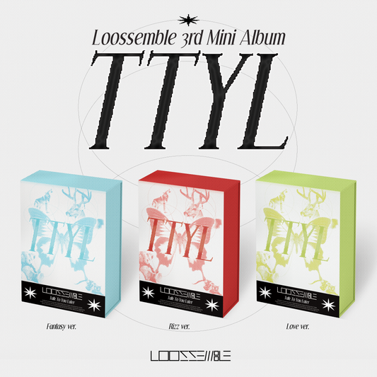 LOOSSEMBLE 3RD MINI ALBUM 'TTYL' SET COVER