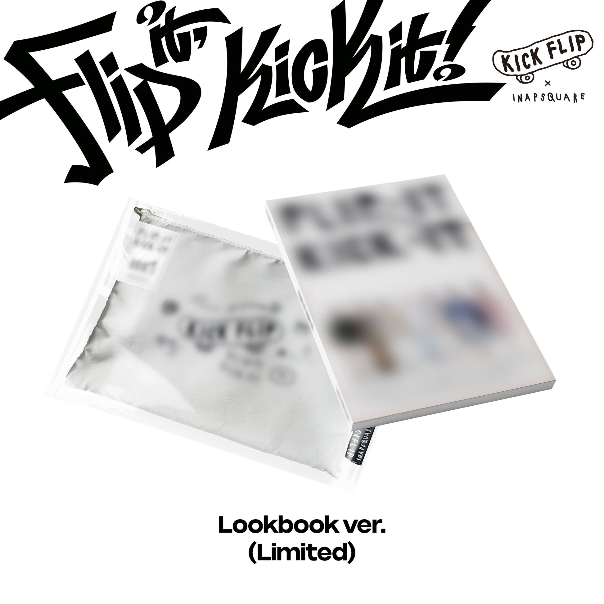 KICKFLIP 1ST MINI ALBUM 'FLIP IT, KICK IT!' (LIMITED) COVER