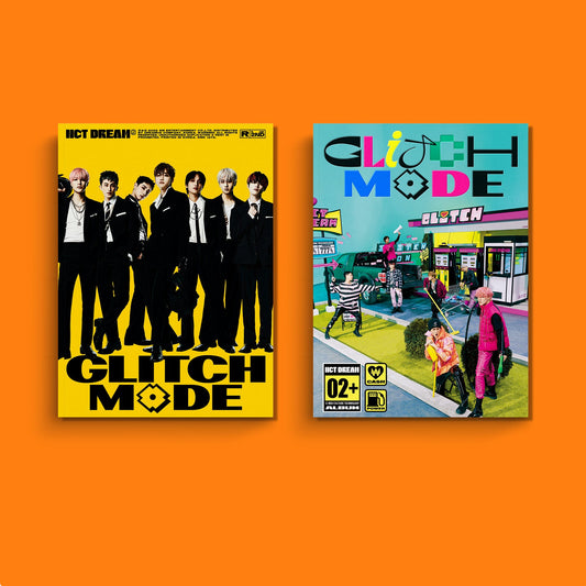 NCT DREAM 2ND ALBUM 'GLITCH MODE' (PHOTO BOOK) set cover