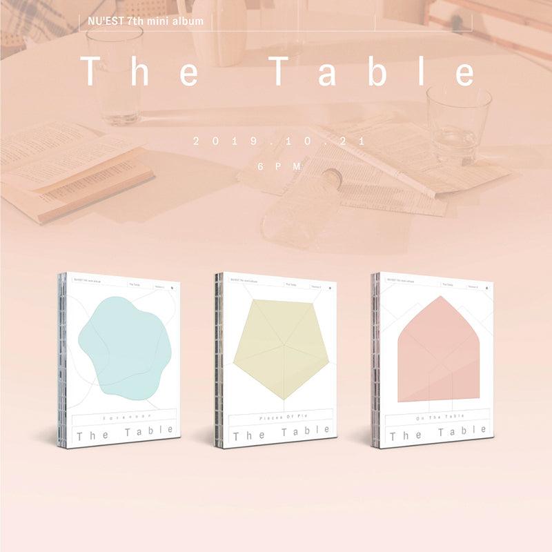 NU'EST 7TH MINI ALBUM 'THE TABLE' - KPOP REPUBLIC