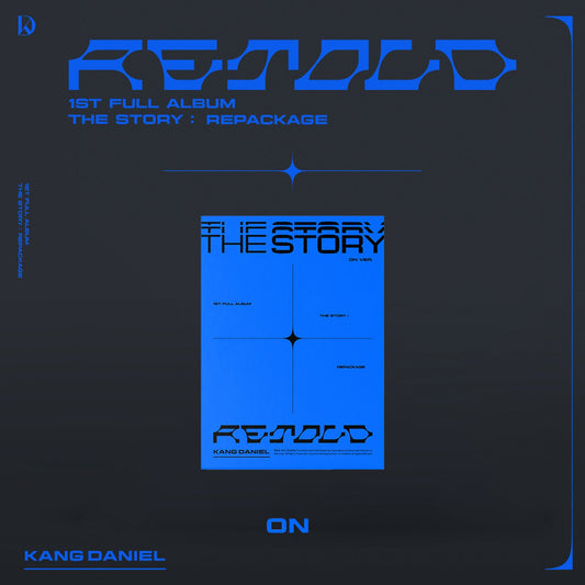 KANG DANIEL 1ST FULL ALBUM REPACKAGE 'RETOLD' ON VERSION COVER