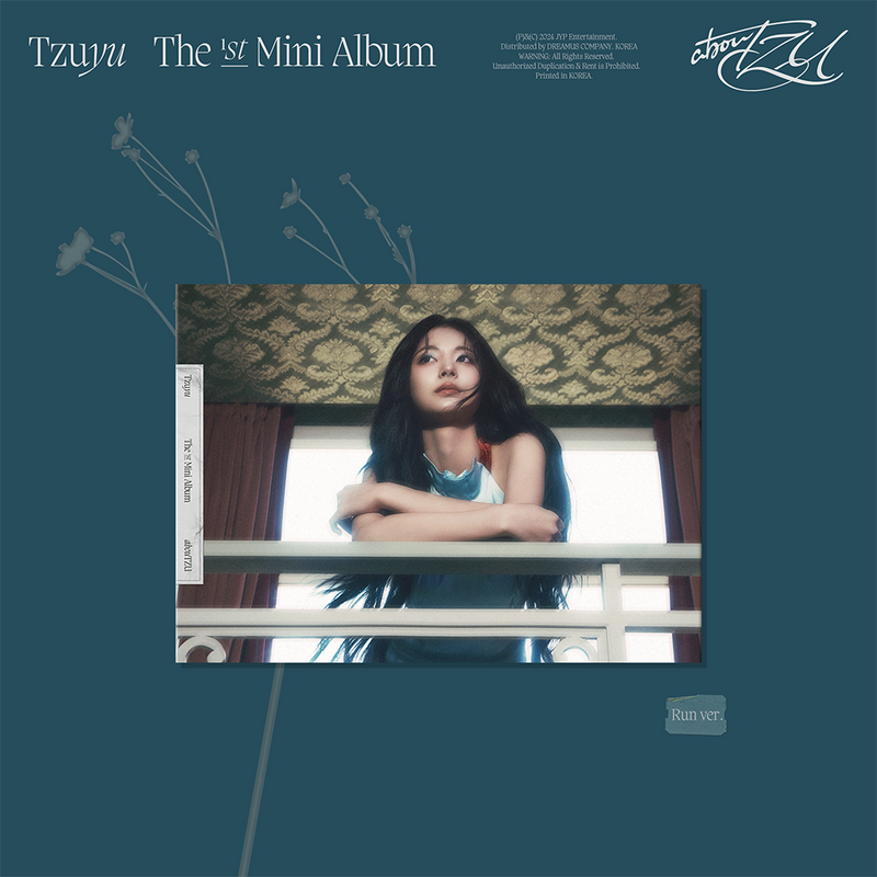 TZUYU 1ST MINI ALBUM 'ABOUTZU' RUN VERSION COVER