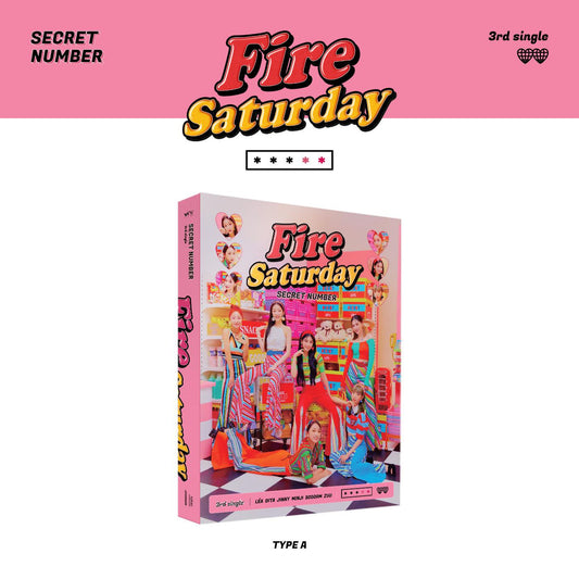 SECRET NUMBER 3RD SINGLE ALBUM 'FIRE SATURDAY' STANDARD A COVER