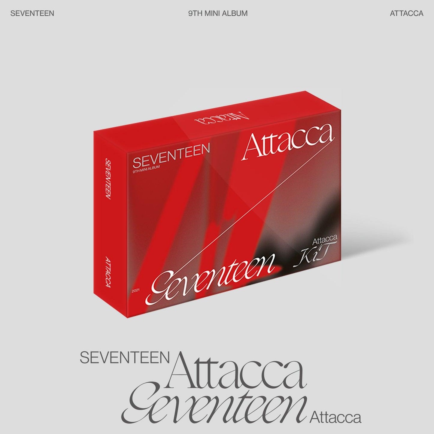 SEVENTEEN 9TH MINI ALBUM 'ATTACCA' KIHNO KIT cover