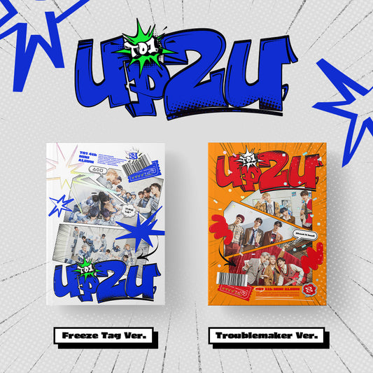 TO1 4TH MINI ALBUM 'UP2U' SET COVER