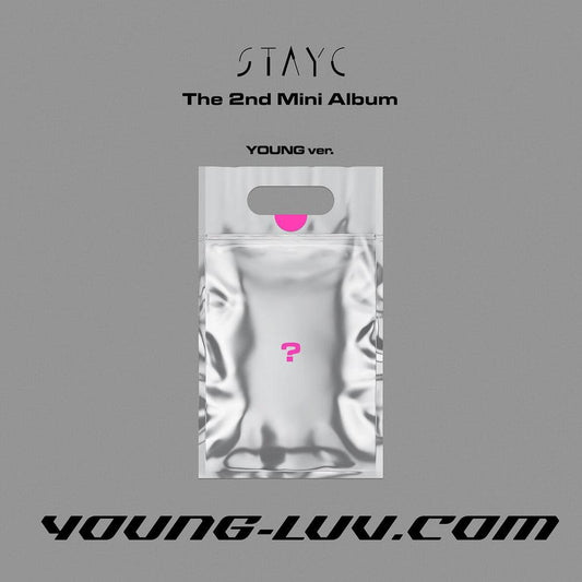 STAYC 2ND MINI ALBUM 'YOUNG-LUV.COM' YOUNG VERSION COVER