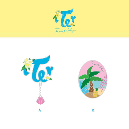 TWICE 'TWAII'S SHOP OFFICIAL TWICE BADGE' - KPOP REPUBLIC