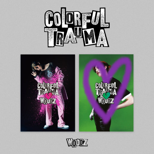 WOODZ 4TH MINI ALBUM 'COLORFUL TRAUMA' SET COVER