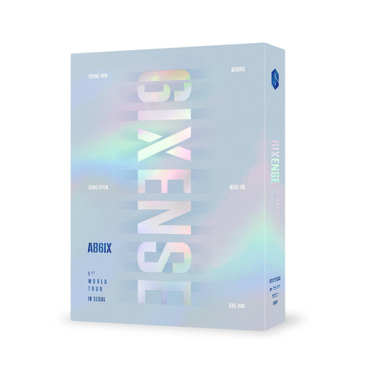 AB6IX '1ST WORLD TOUR 6IXENSE IN SEOUL' DVD