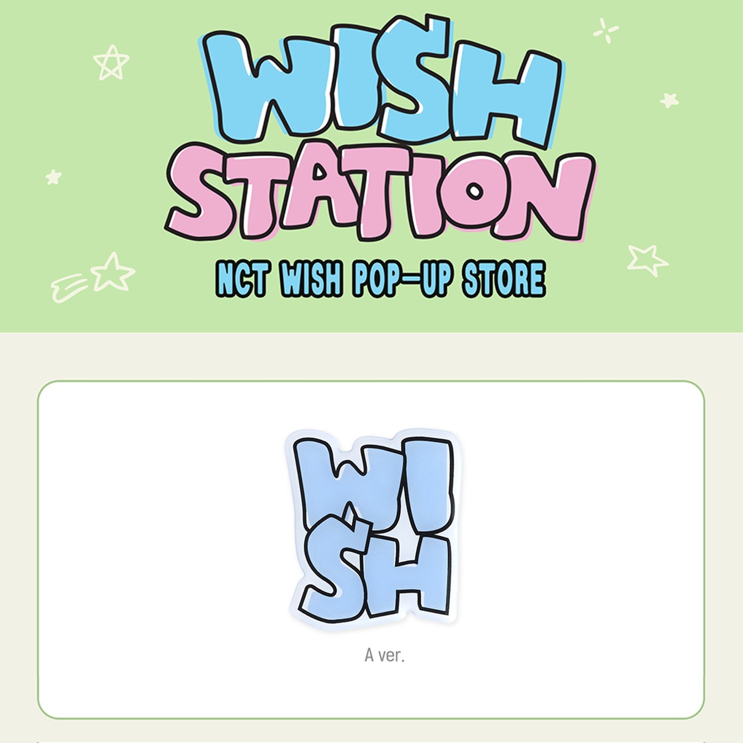 NCT WISH POP-UP GRIPTOK 'WISH STATION'
