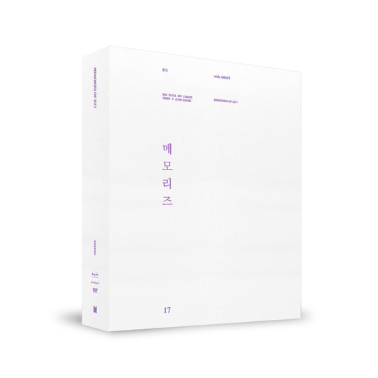 BTS 'MEMORIES OF 2017' DVD - KPOP REPUBLIC