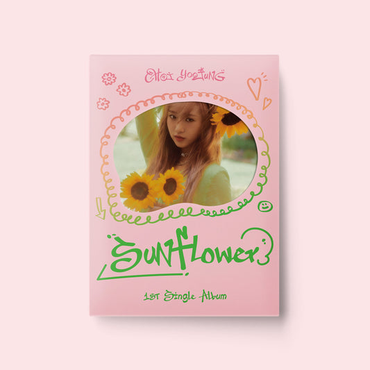 CHOI YOOJUNG 1ST SINGLE ALBUM 'SUNFLOWER' LOVELY COVER