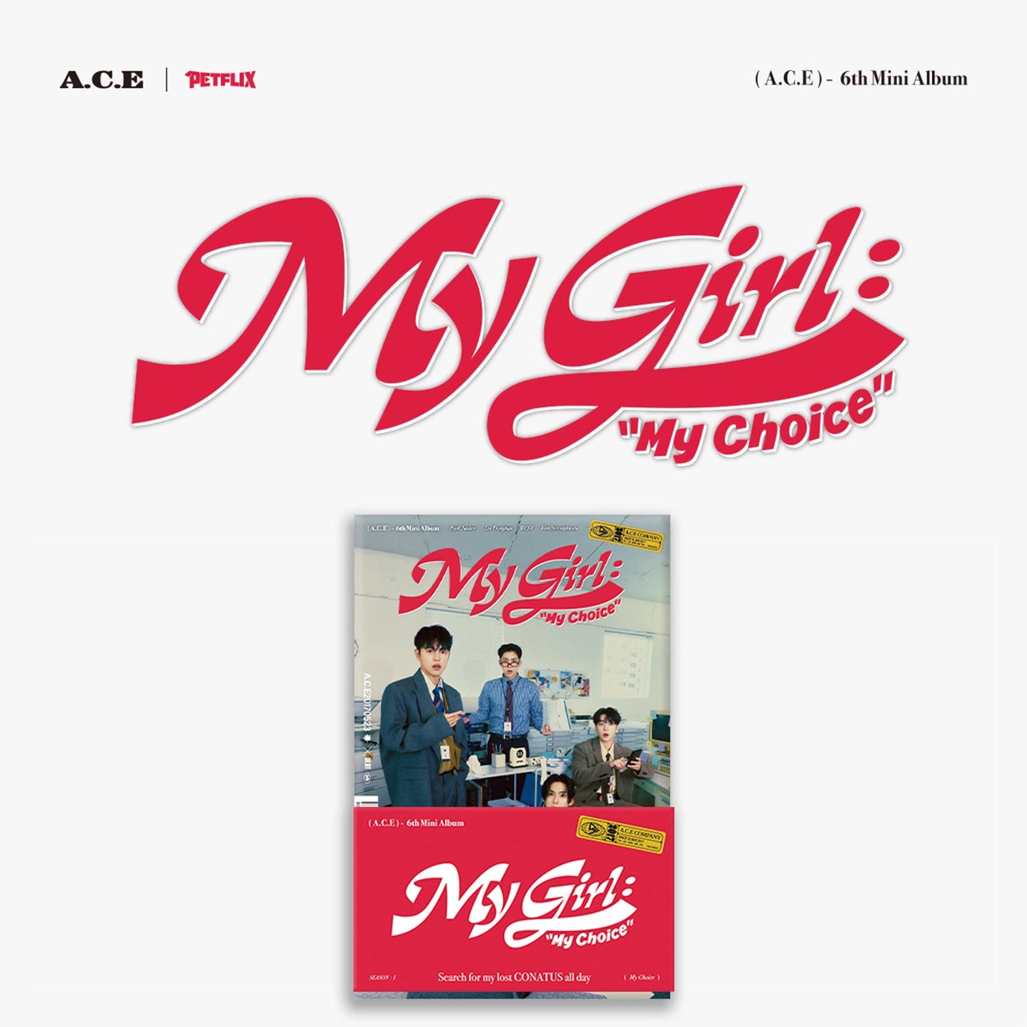 A.C.E 6TH MINI ALBUM 'MY GIRL : 